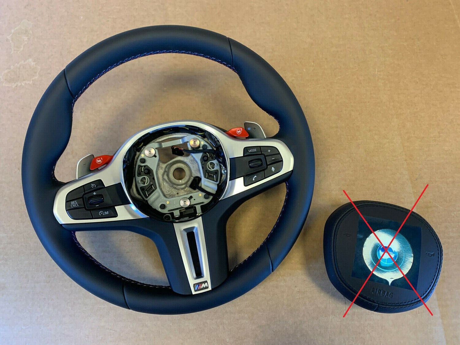 BMW M5 F90 X3M F97 X4M F98 GENUINE EU M Steering Wheel VIBRO NEW