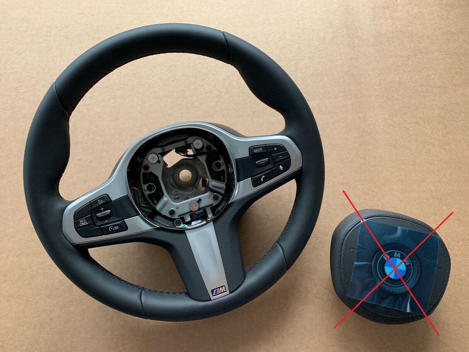 BMW 5 G30 G31 G38 6 G32 X3 G01 G08 X4 G02 OEM M Sport Steering Wheel VIBRO