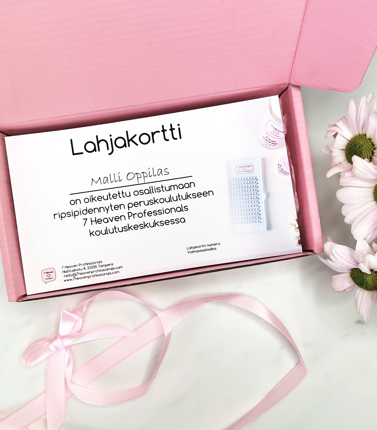 Lahjakortti valmisviuhka peruskoulutukseen
