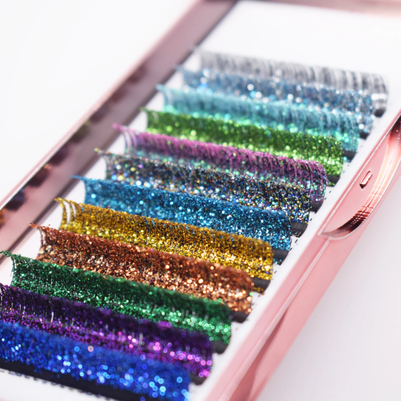 Glitter -ripsikuidut D 0.15-14