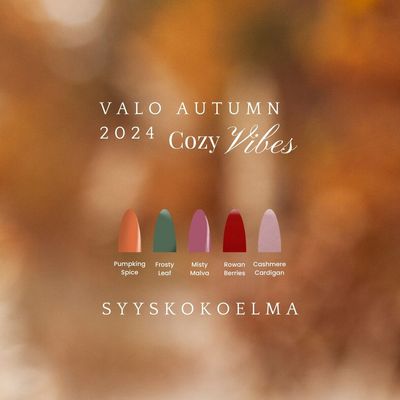 VALO Cozy Vibes syyskokoelma 2024
