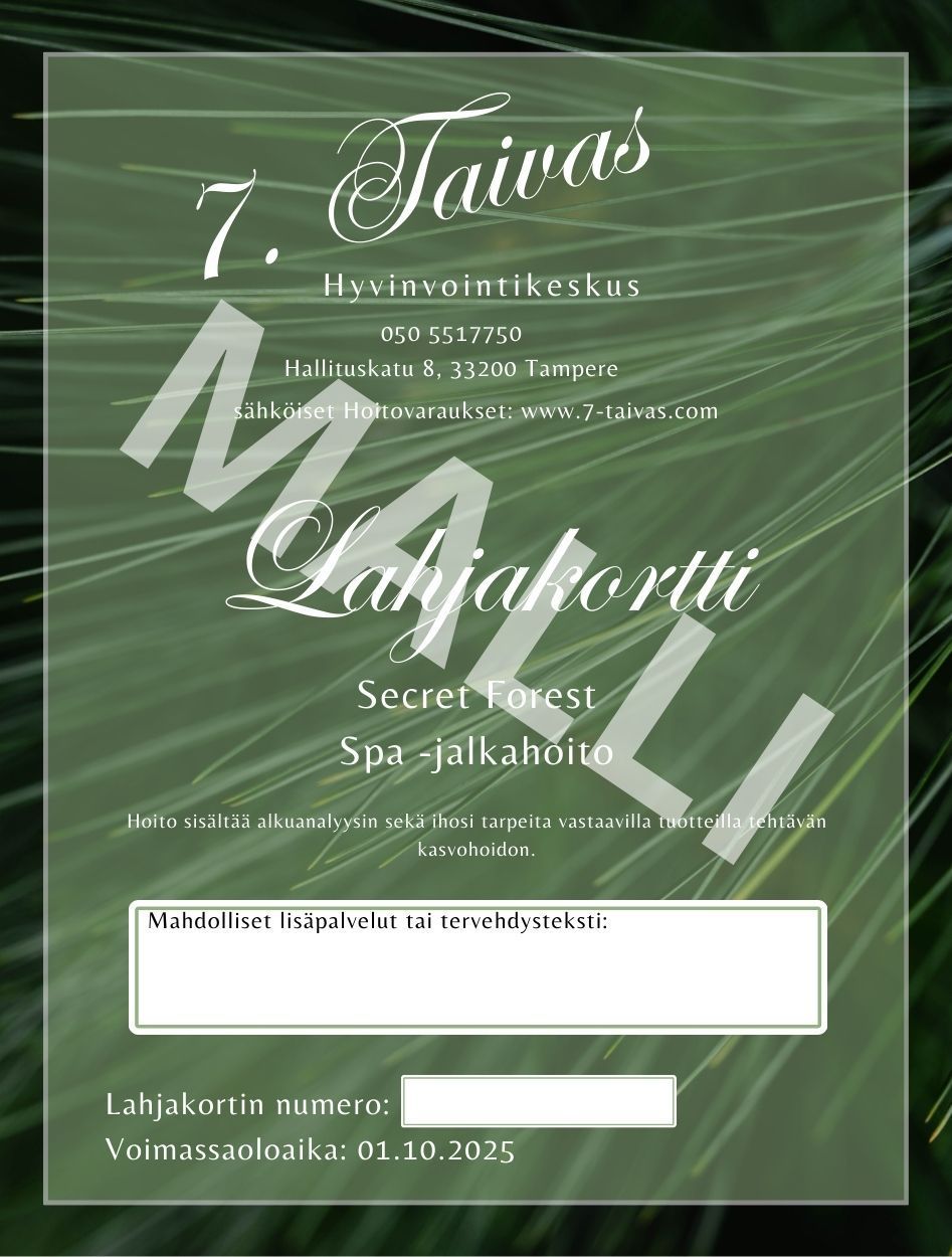A Moment for Hands (tulostettava lahjakortti)