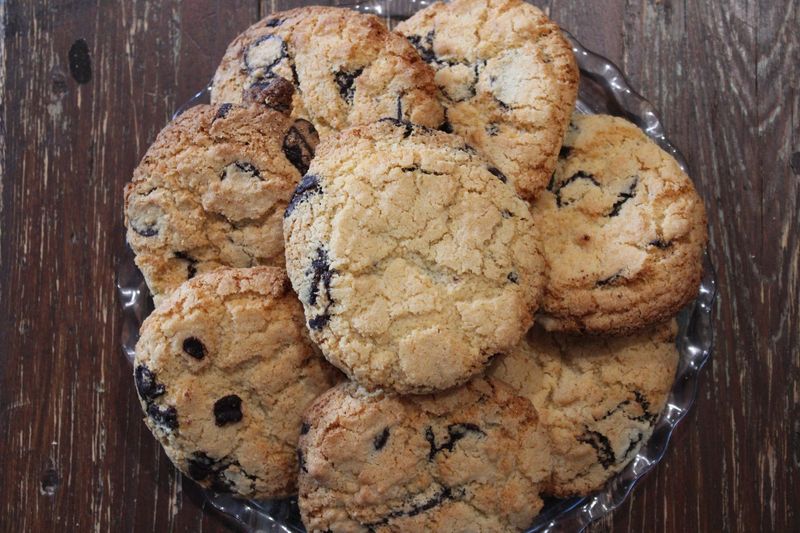 Cookies con scaglie di ciccolato