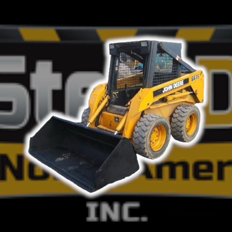 John Deere 6675 / 7775 / 8875 Skid Steer Door