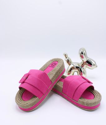 Slipper lola- fuschia