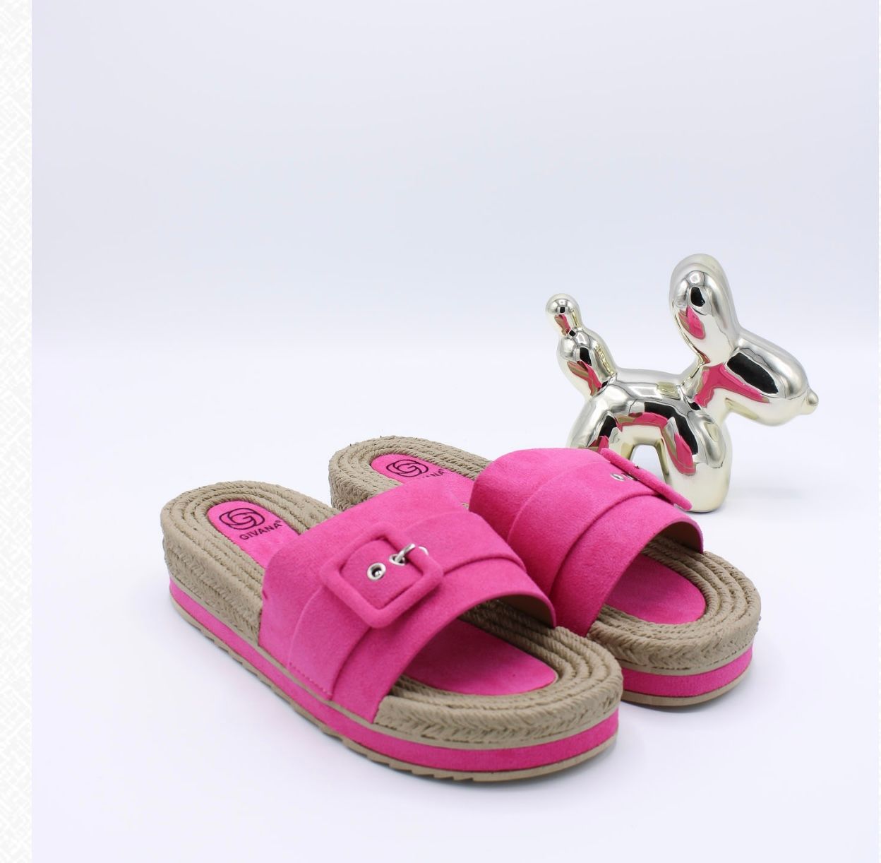 Slipper lola- fuschia