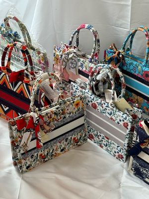 Tote bag gebloemd