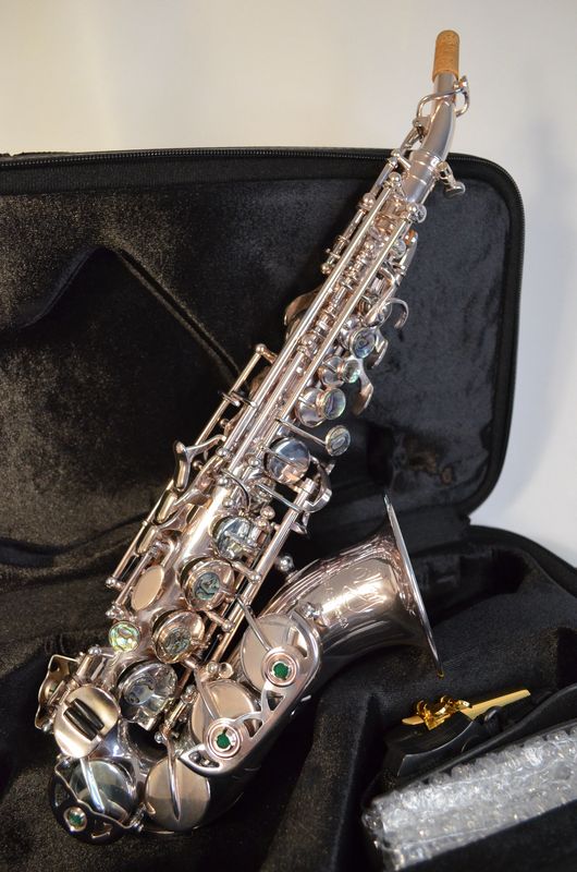 Oleg Maestro Curved Soprano Saxophone High F#
