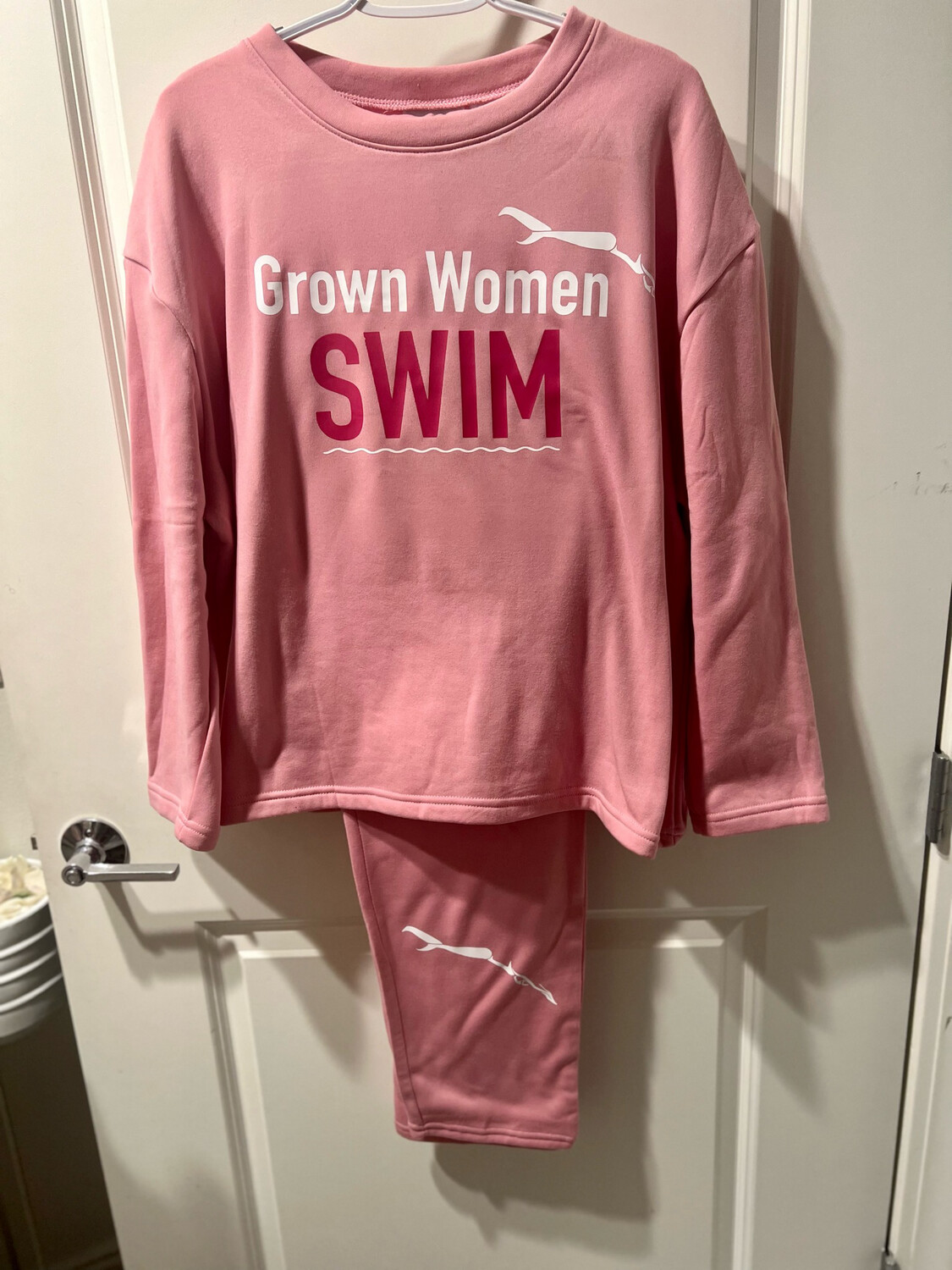 Pink-Jogger Suits- Large