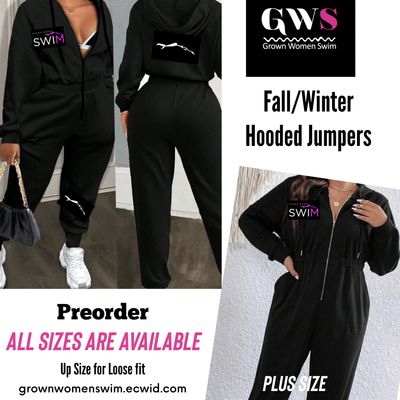 Hooded Jumper (Black)