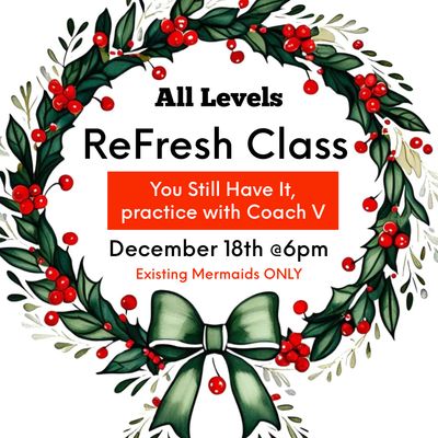 ReFresh Class - December 18th / 6pm