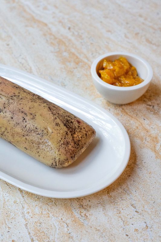 Foie gras de canard entier mi-cuit