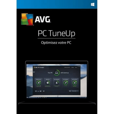 AVG TuneUp 2024 - Licence pour 1 PC 1 an