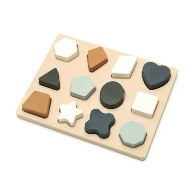 Montessori Siliconen 3D Puzzel