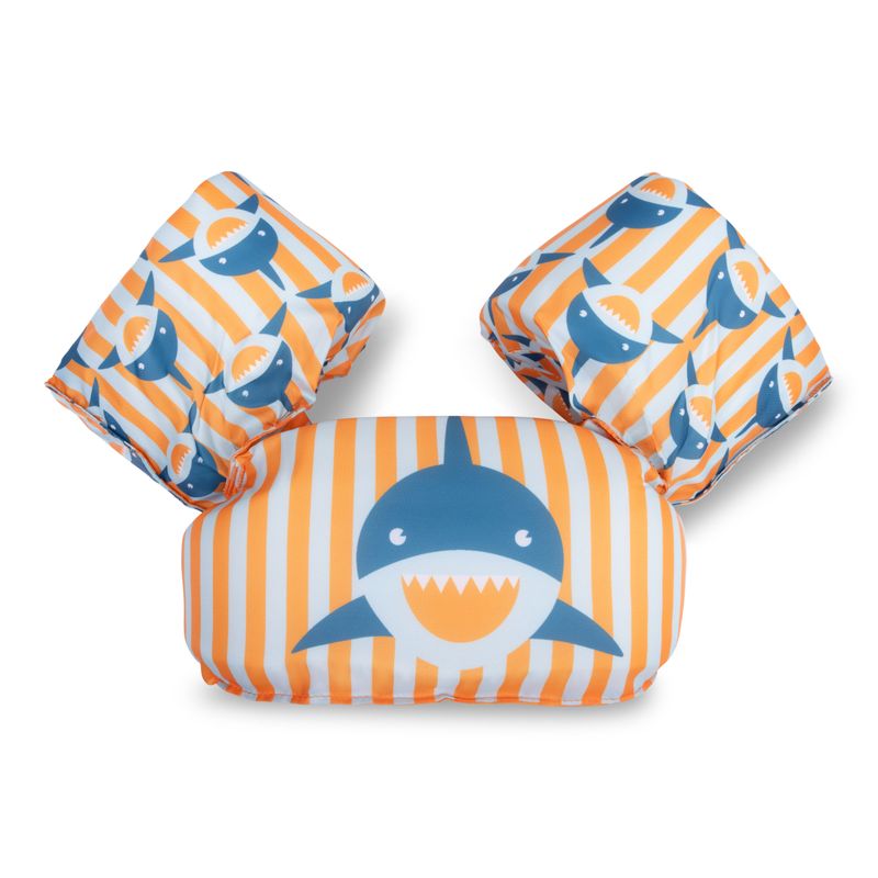Swim Essentials | Tropical Shark Meerkleurige Puddle Jumper 2-6 jaar