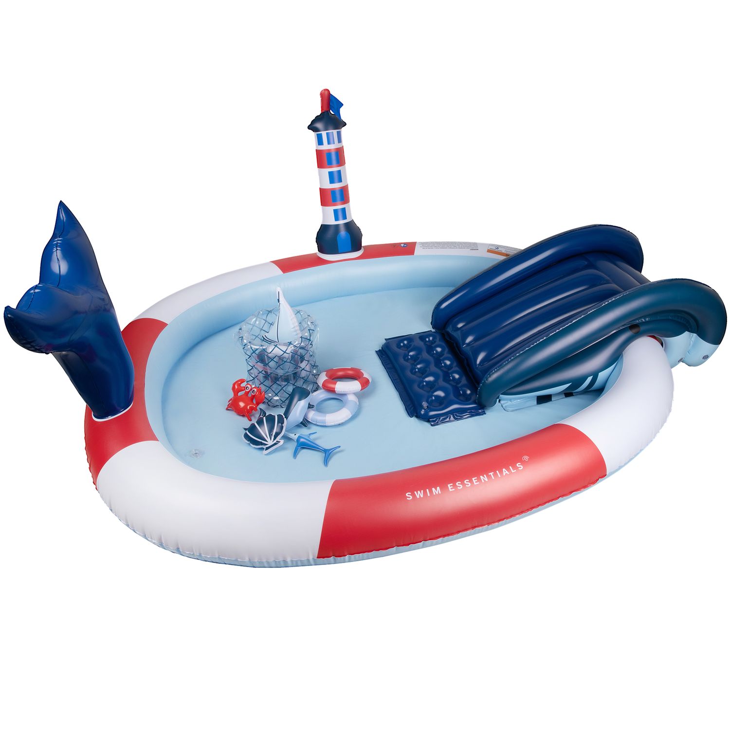 Swim Essentials | Ocean Stripes Meerkleurig Speelzwembad