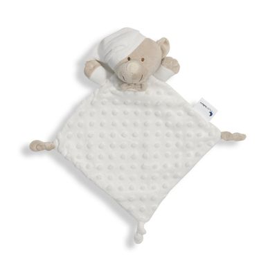 Baby Droomset – Beige | Wikkeldeken &amp; Knuffeldoekje met Beertje