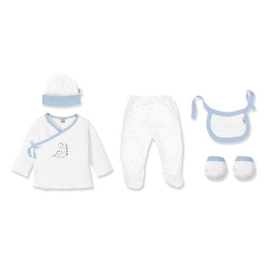 Baby Essentials Set - Blauw (5-delig)