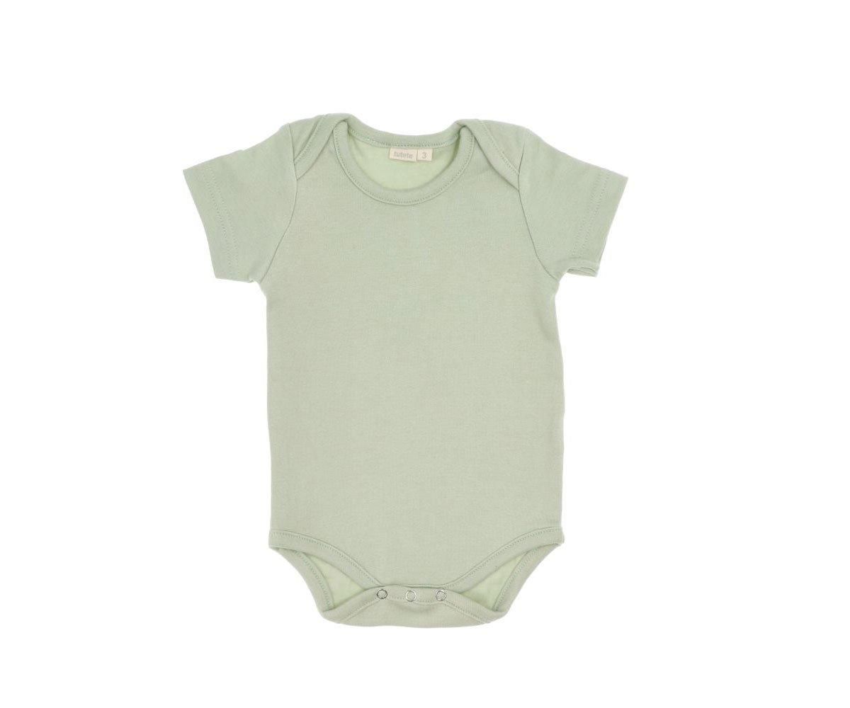 Body baby Leaves Green - 3M Gepersonaliseerd