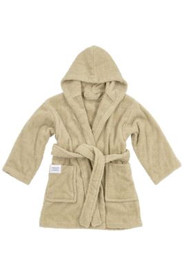 Meyco Baby | Uni badjas - badstof - zand - 98/104