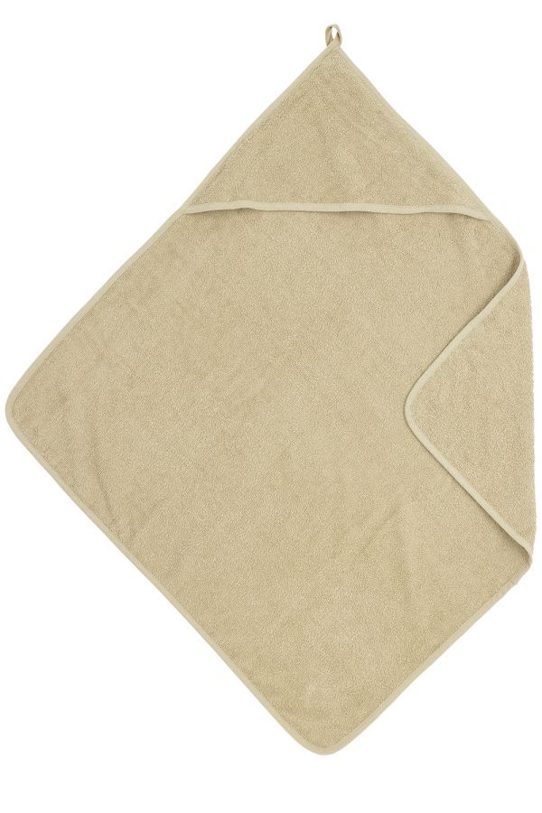 Meyco Baby | Uni badcape - badstof - sand - 75x75cm