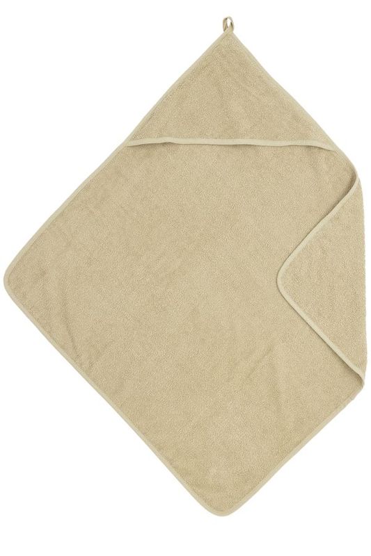 Meyco Baby | Uni badcape - badstof - sand - 75x75cm