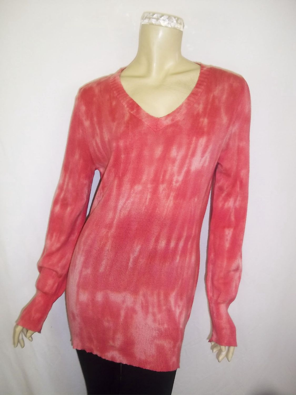 Tunic v-neck l/s