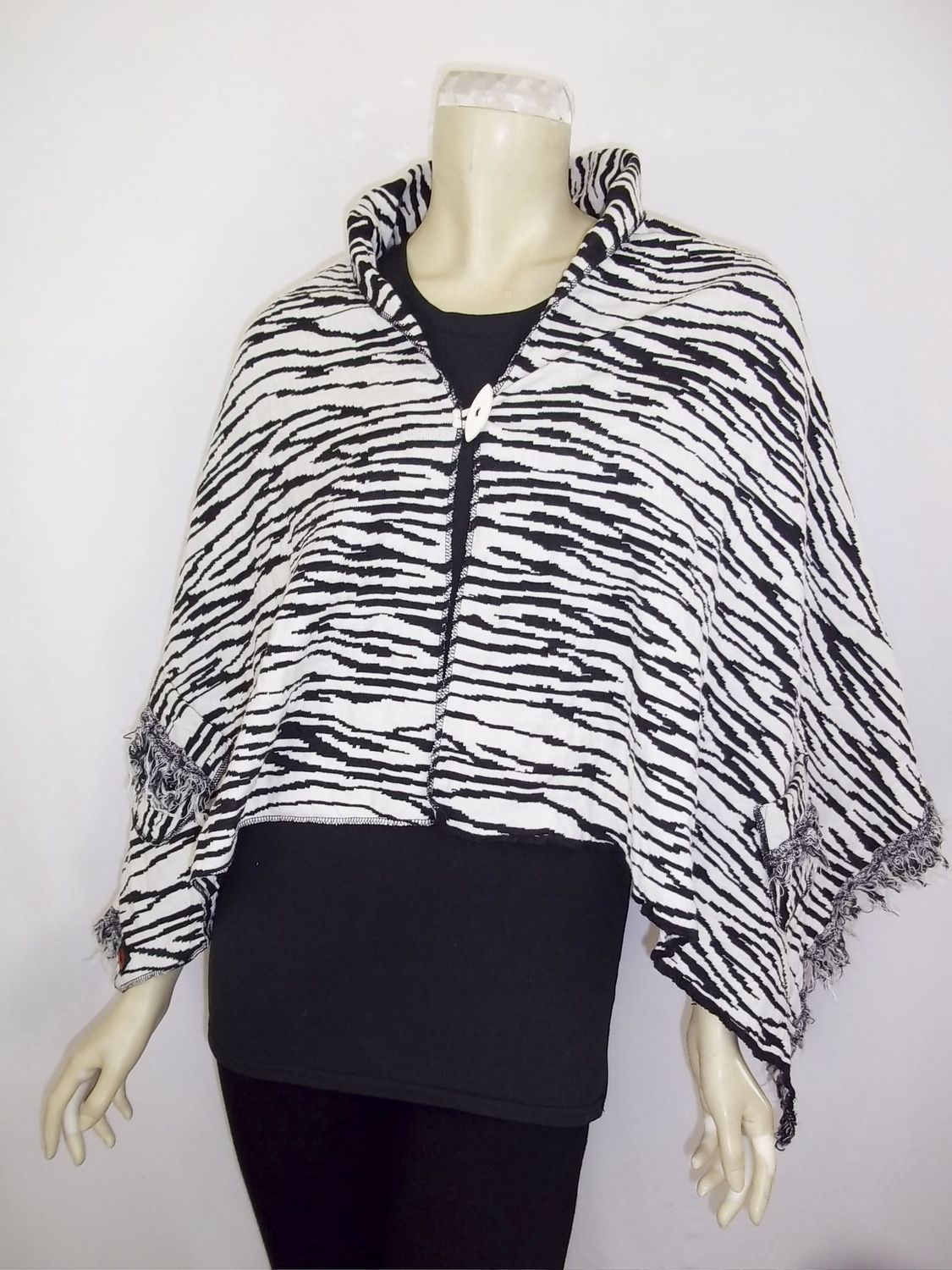 White Tiger Shawl