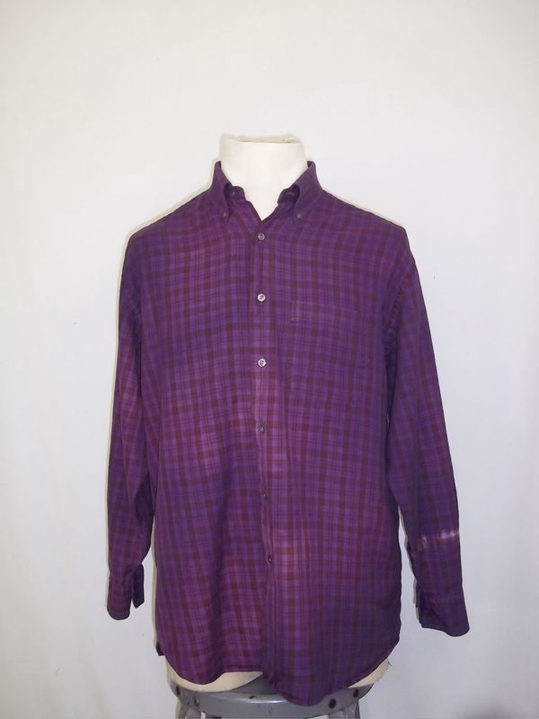 Sueded Unisex Shirt (Purple)