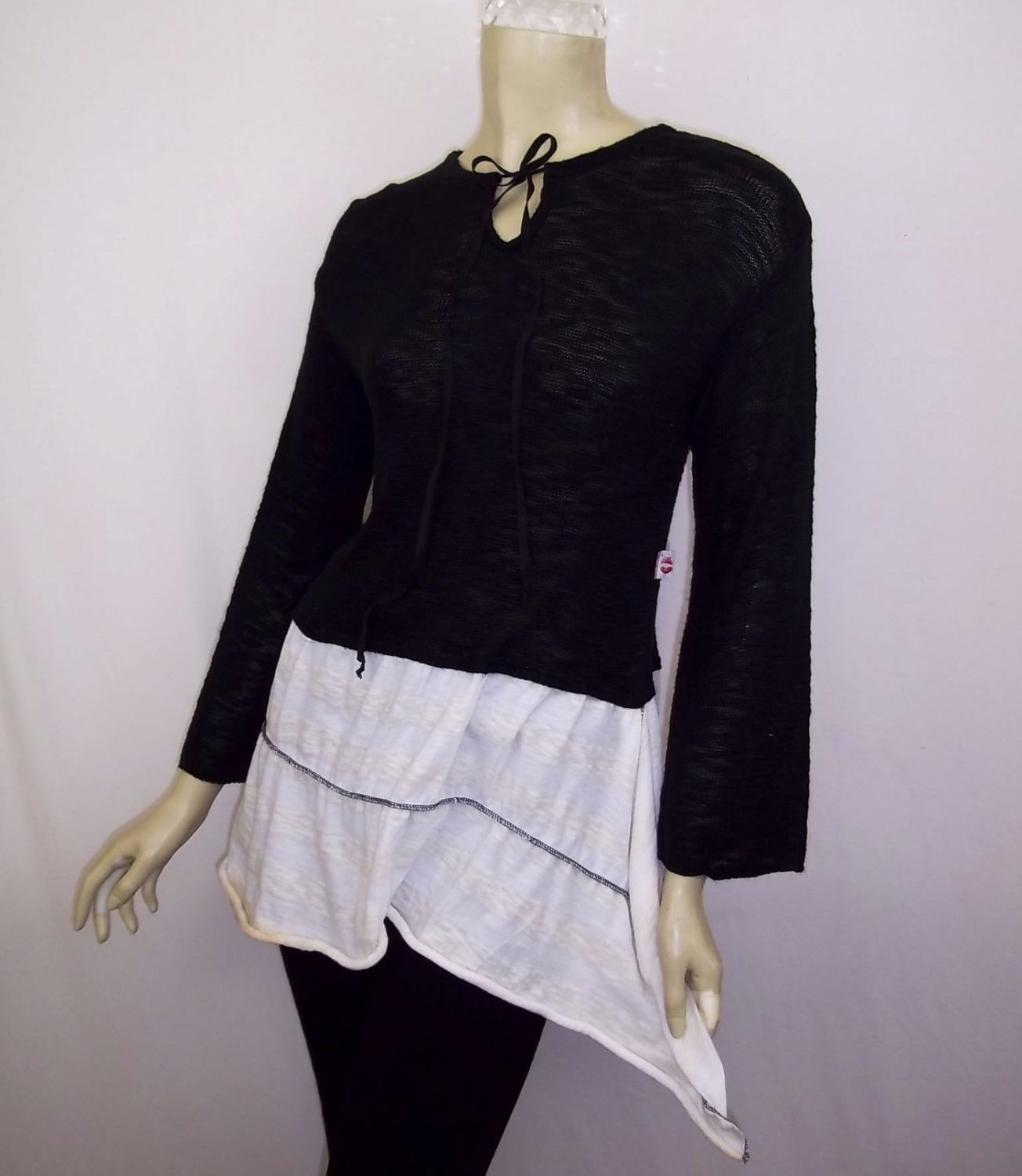 Overlay Sweater shirt