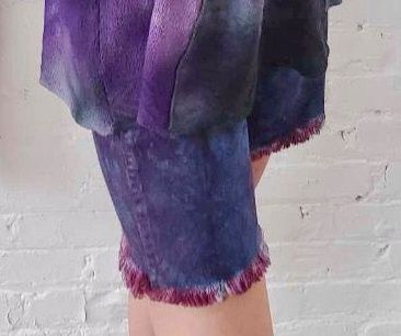 Fresh Fruit Sky-Dye Shorts in Warm Summer Bloom