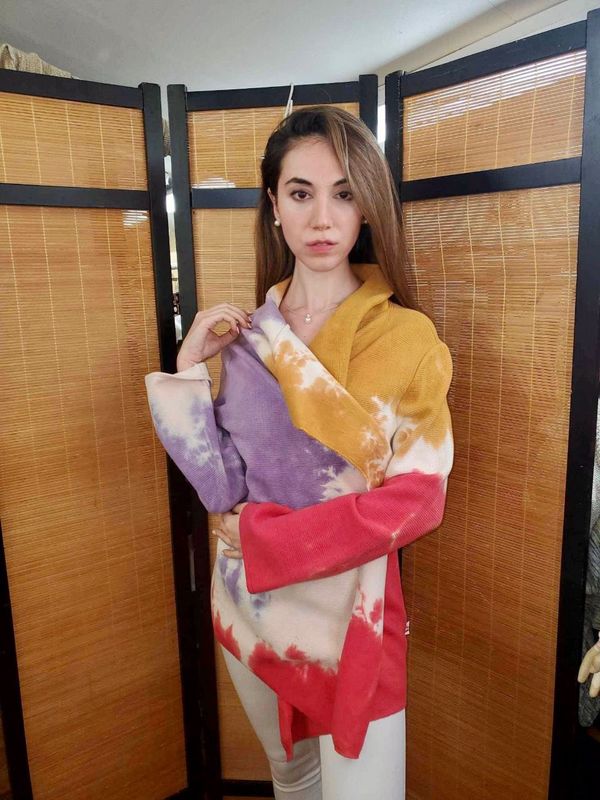 Fresh Fruit Sky-Dye Jacket in Summertime Delights