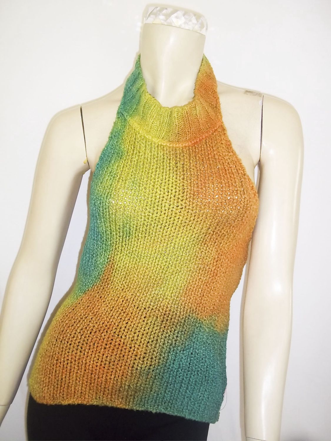 Sleeveless Halter, Size: S