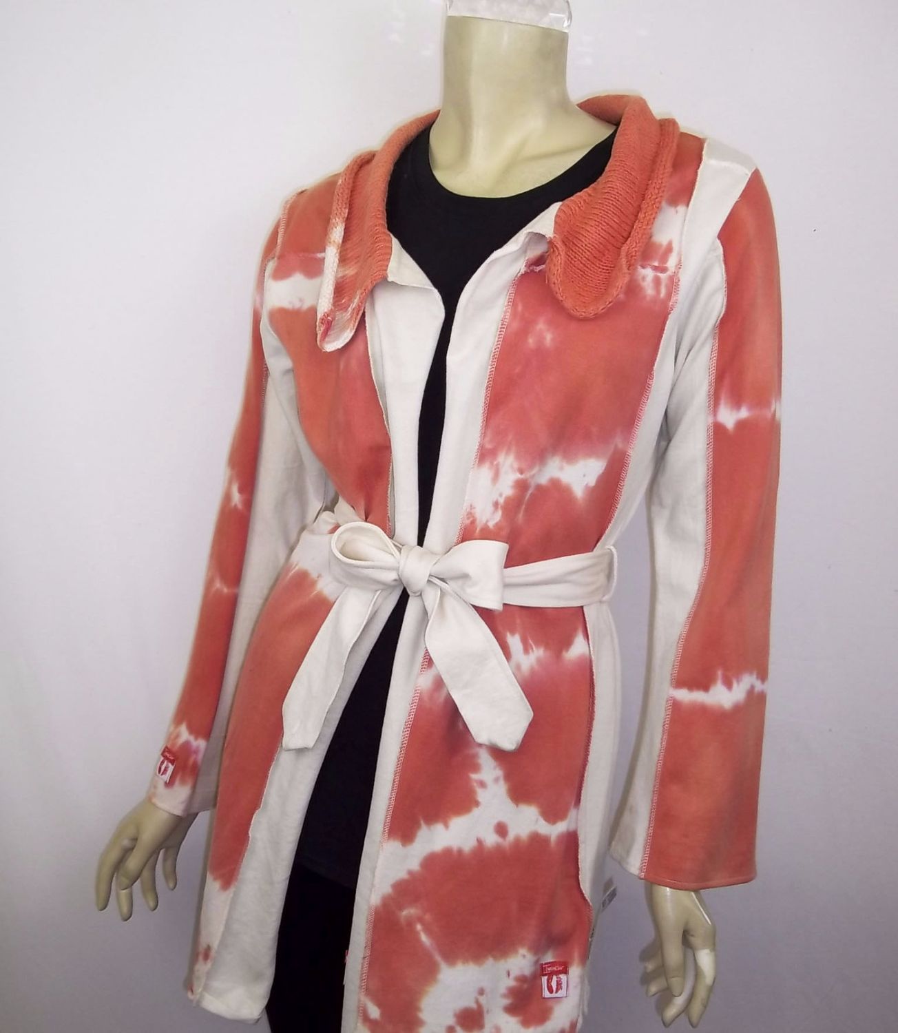Jacket long paneled lt wgt l/s