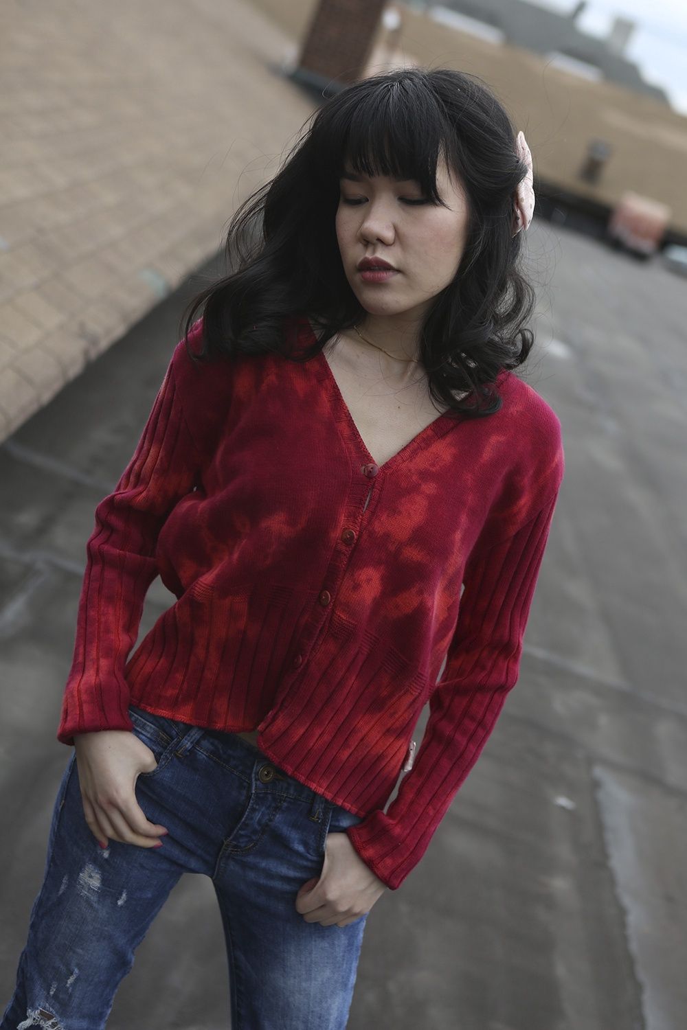 Vintage V-Neck Cardigan