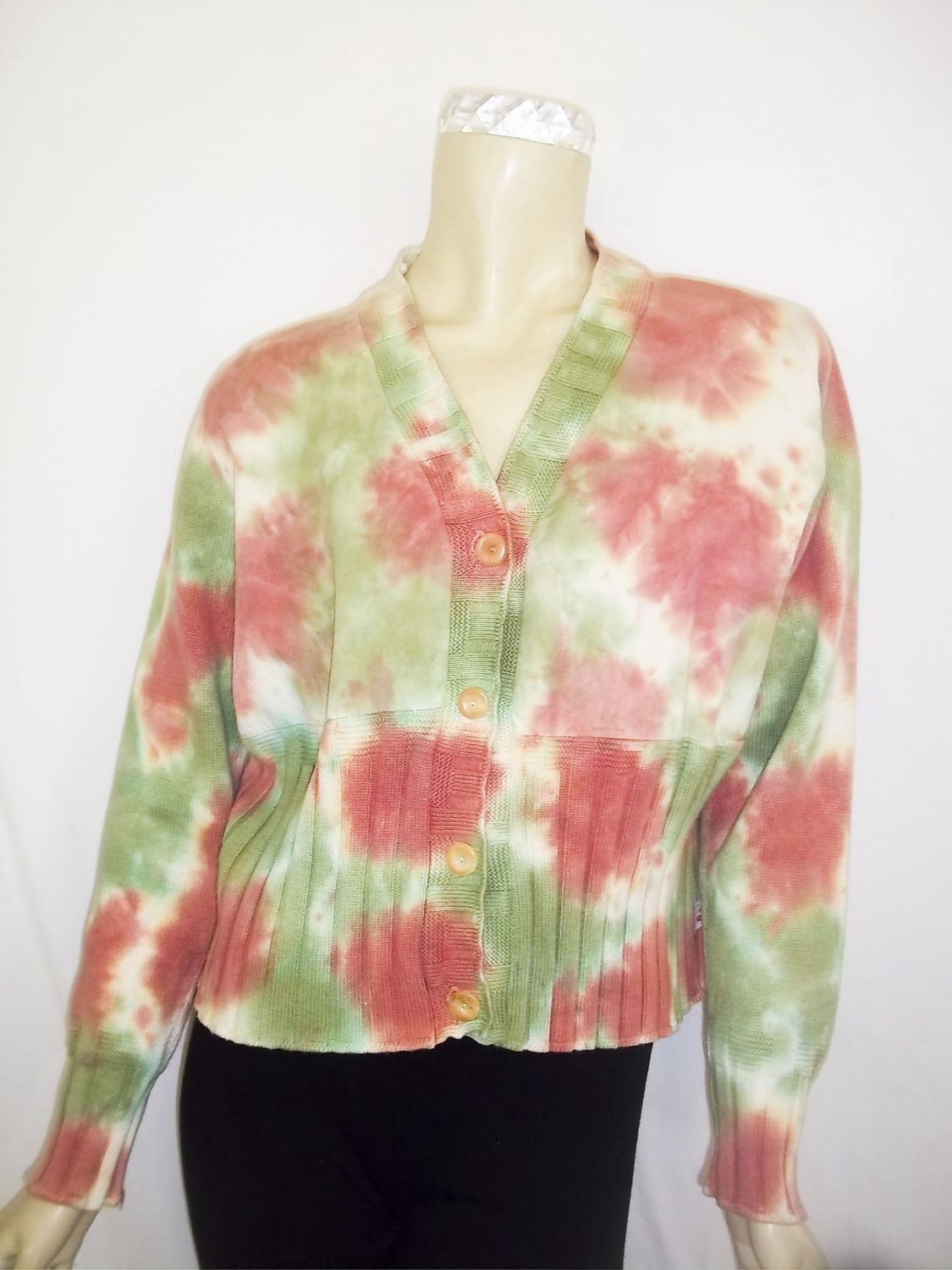 Cropped cardigan l/s