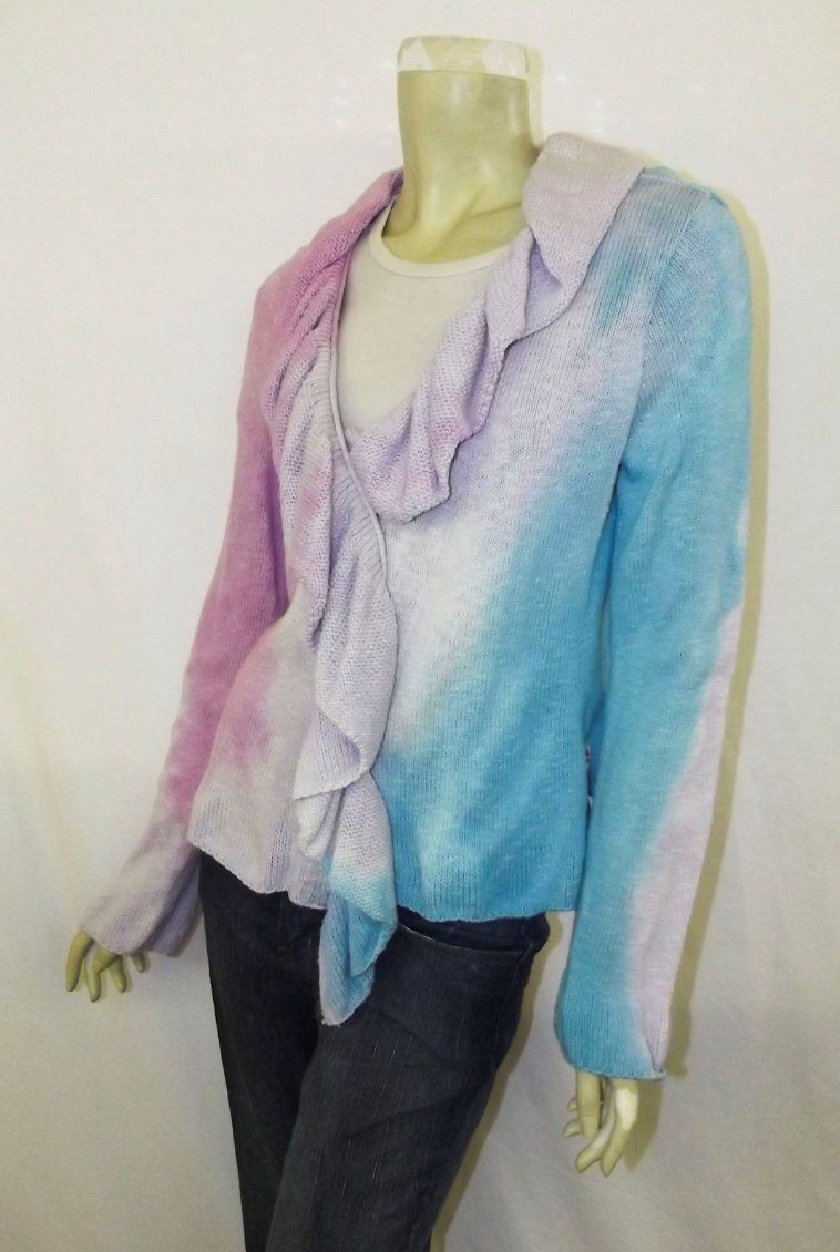 Fresh Fruit Sky-Dye Mid Cardigan in Colorful Majestic Spring