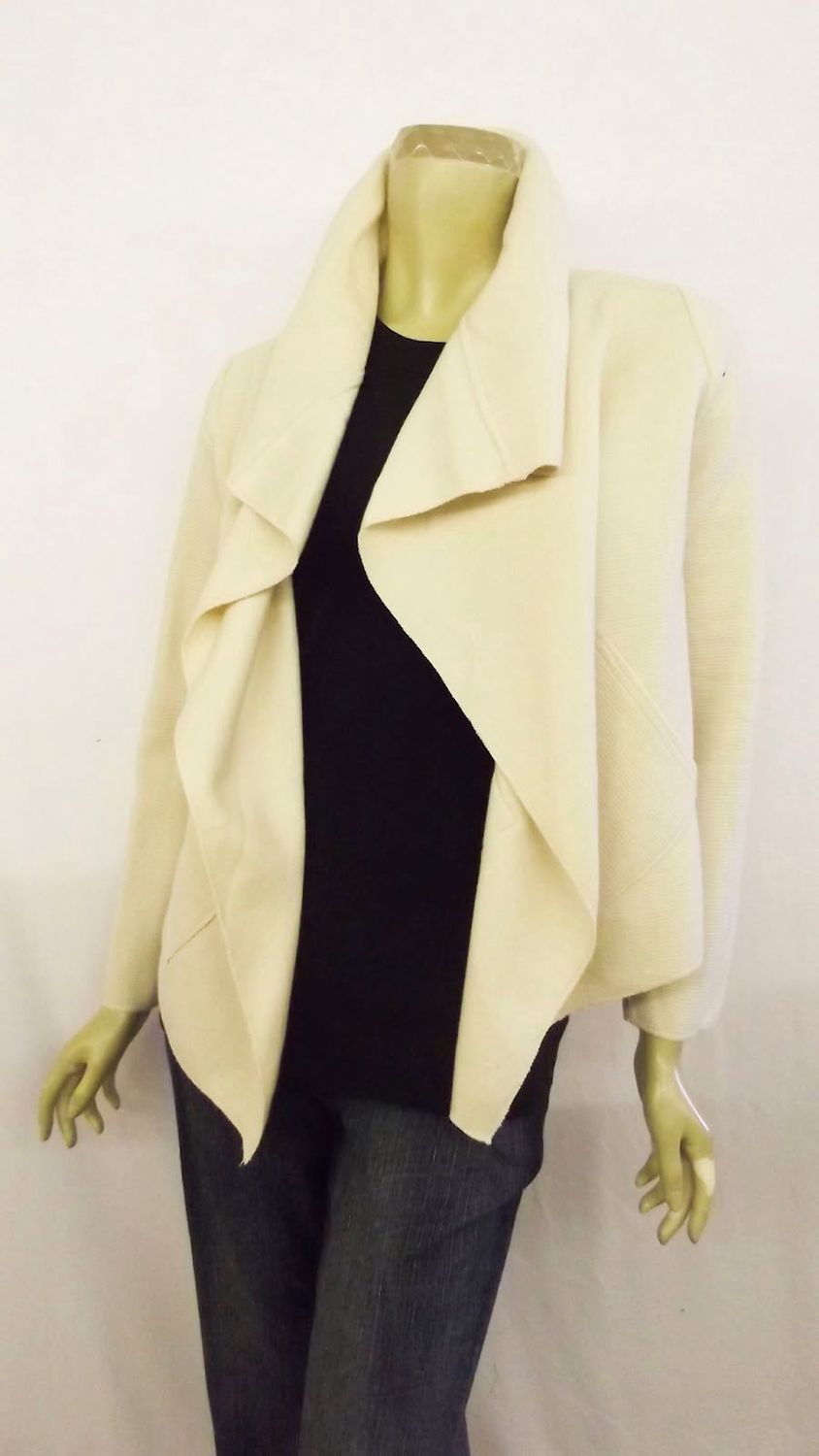 Fresh Fruit Sky-Dye Mid Cardigan in Majestic Ivory Cloud