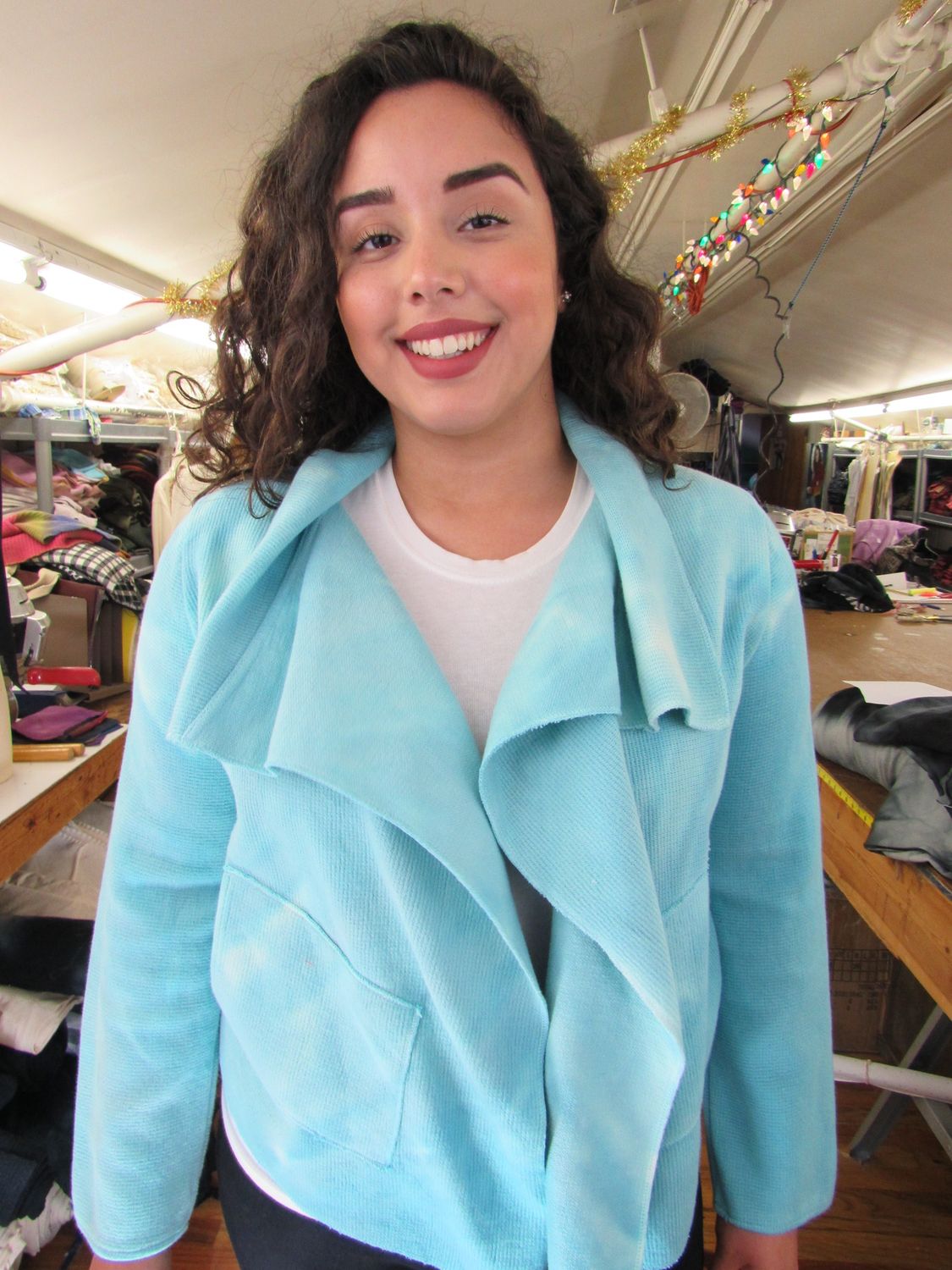 Cascade Jacket in Sky Blue