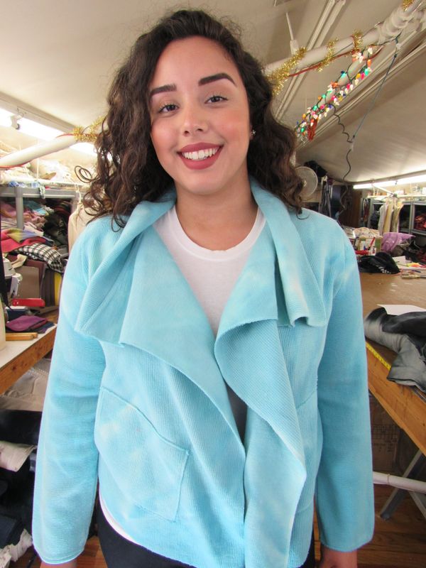 Cascade Jacket in Sky Blue