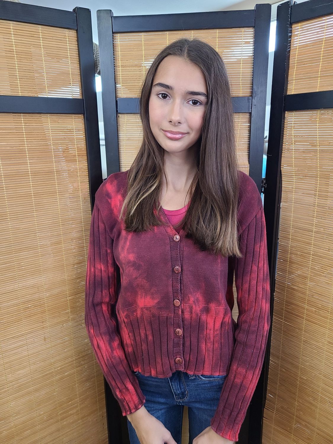 Cropped Long Sleeved Pullover