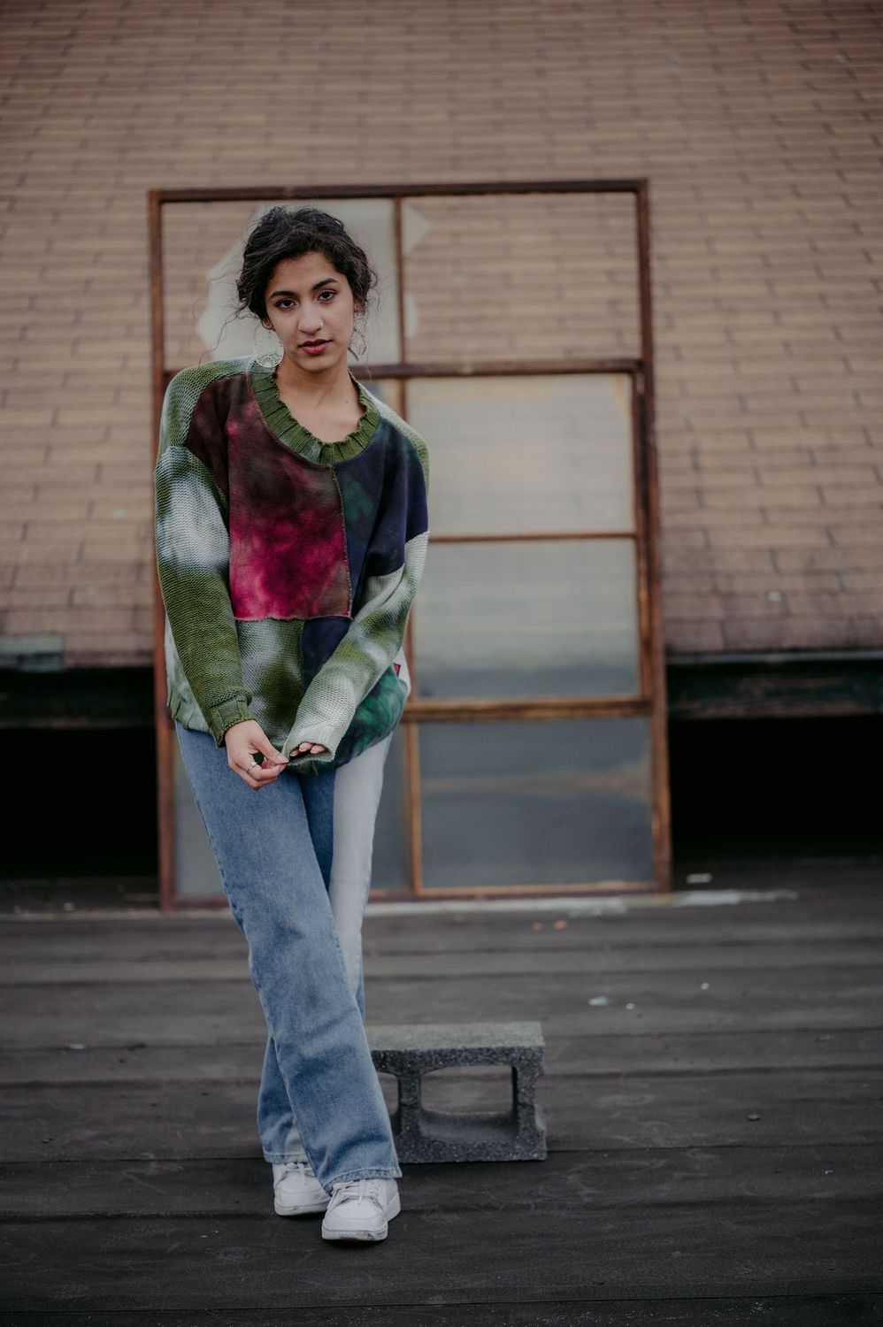 Garret Pullover in Mossy Stream