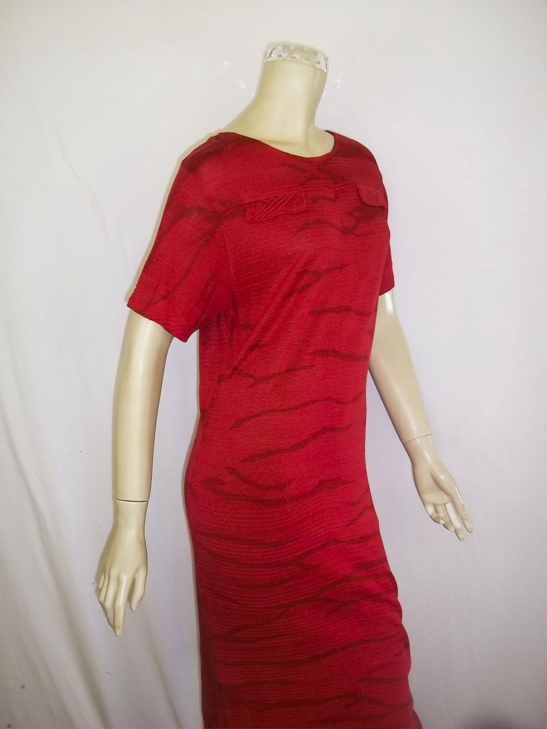 Long Tiger Stripe Dress