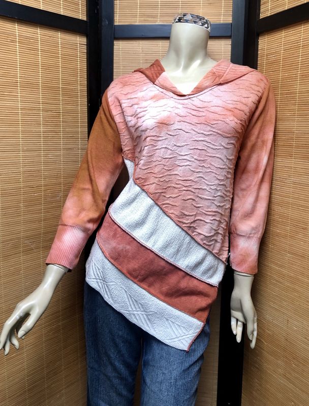 Fresh Fruit Sky-Dye Long Long-Sleeved Hooded Pullover in Sunny Ocher Spring
