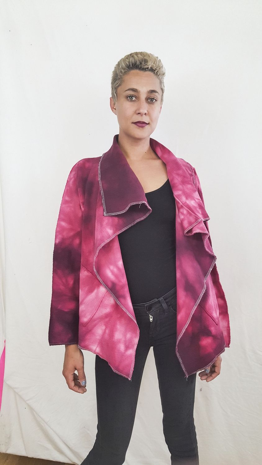 Cascade Jacket in Raspberry
