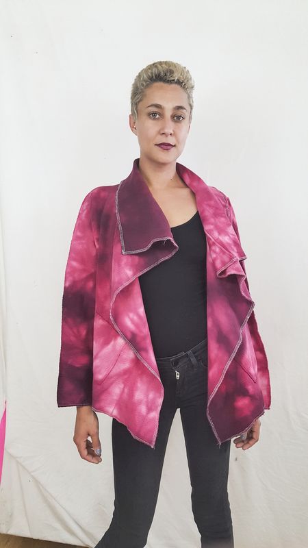 Cascade Jacket in Raspberry
