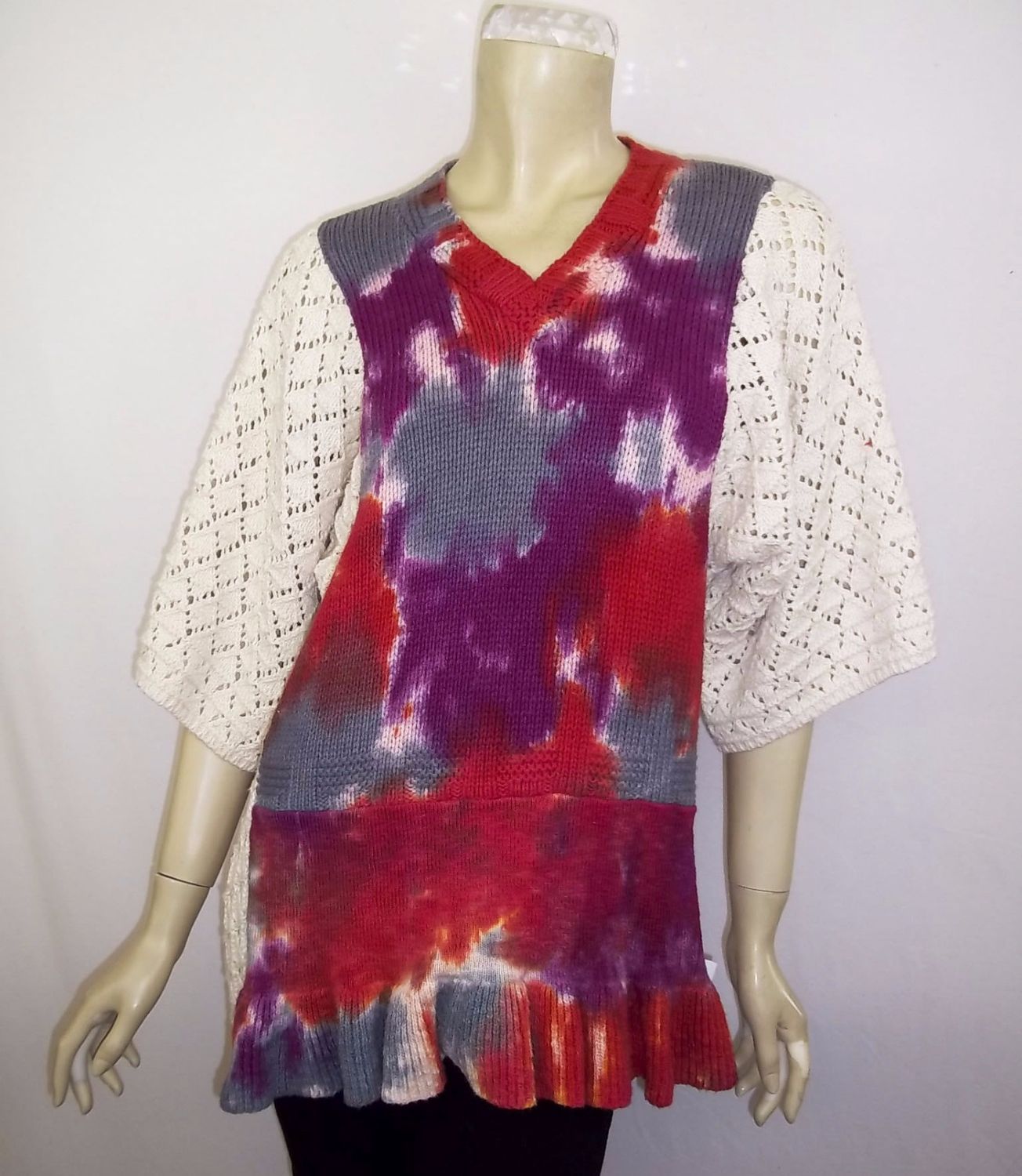 Tunic pointelle cotton