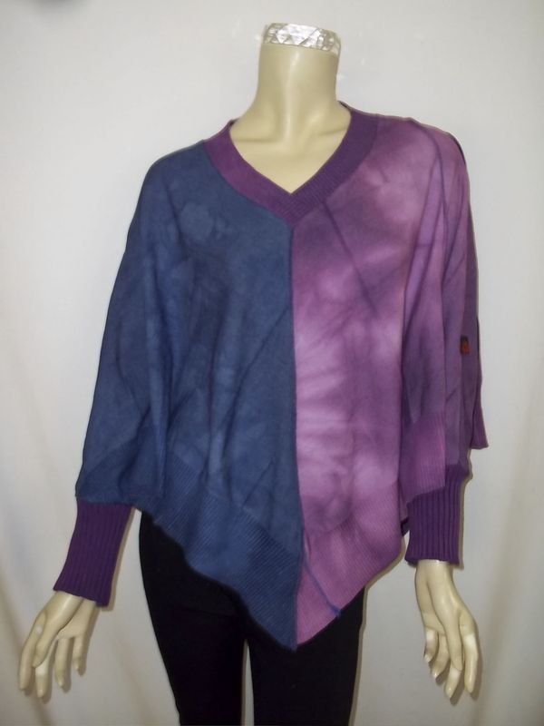 Two-Tone Poncho