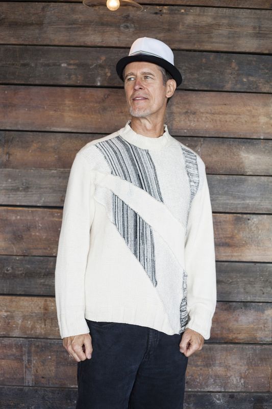 Mens Mock-Neck Pullover Sweater