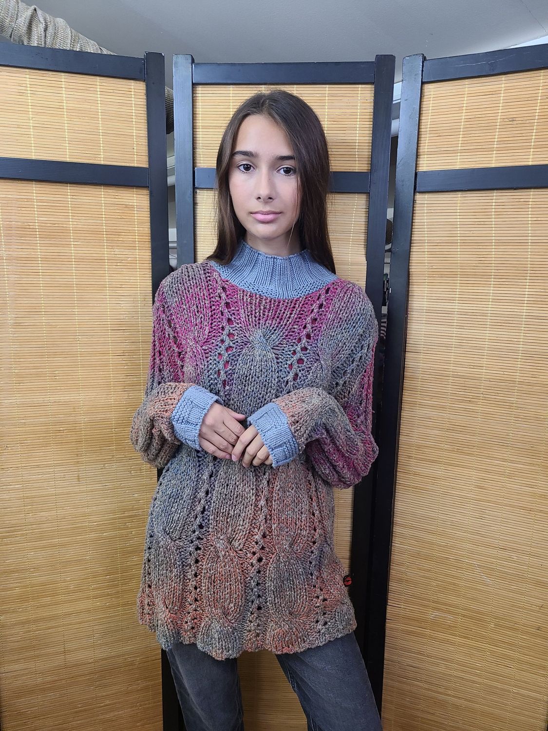 Sky-Dye Long Pullover, Style: Original, Size: Long